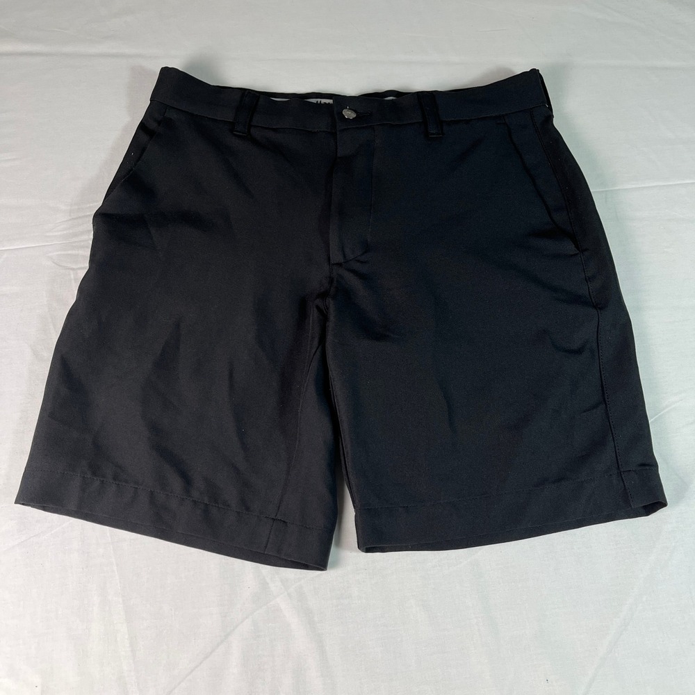 Callaway Golf Shorts Mens 32 Black Excellent Performance Flat Front Classic